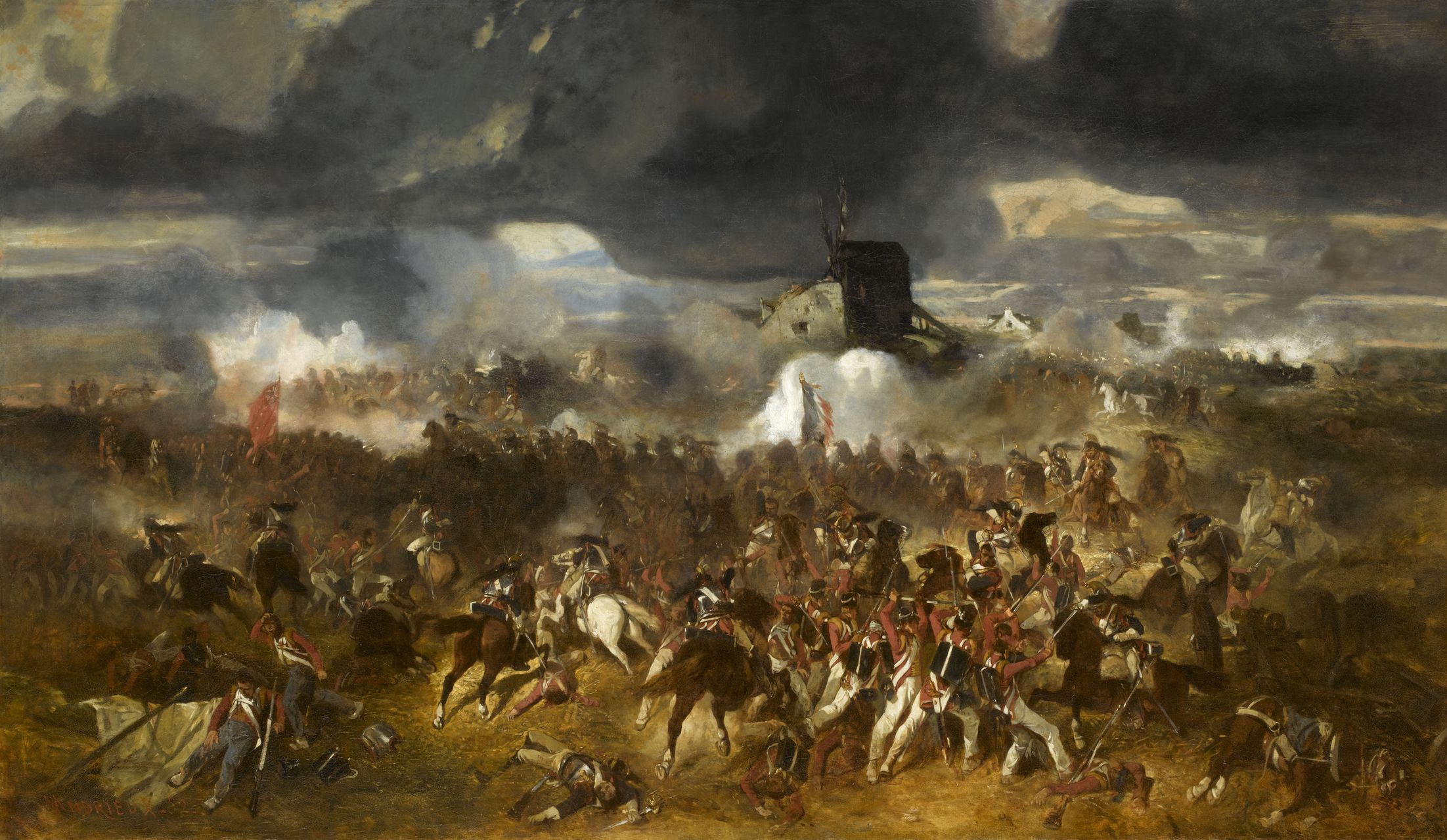 La bataille de Waterloo